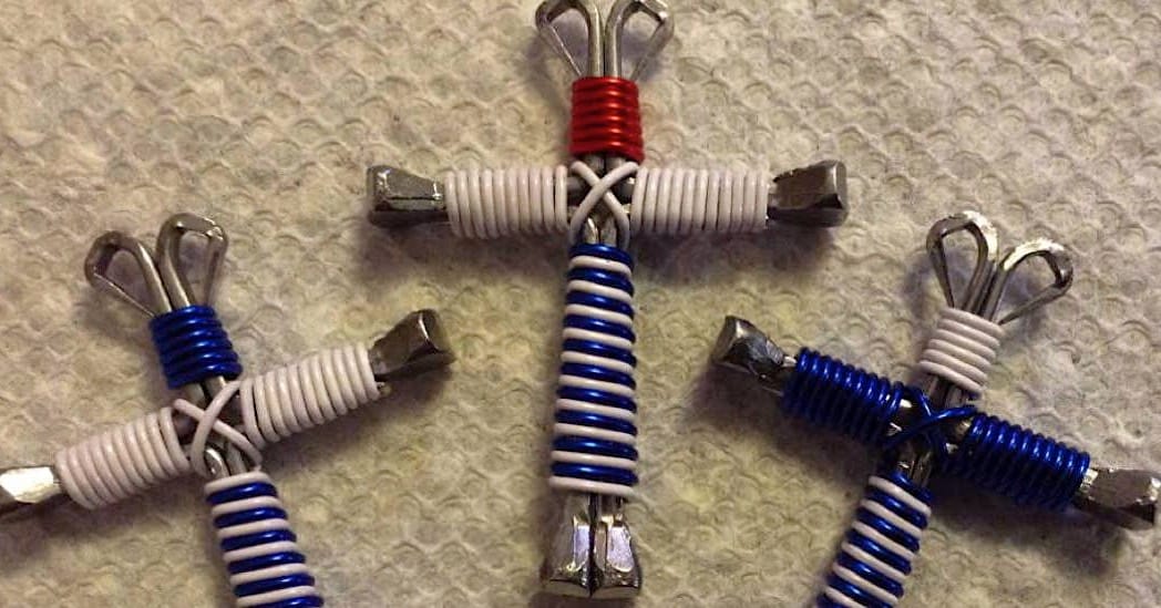 nail cross necklaces